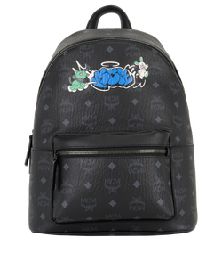 X Sambypen Small Haru Backpack, Canvas, Black, E, 3*
